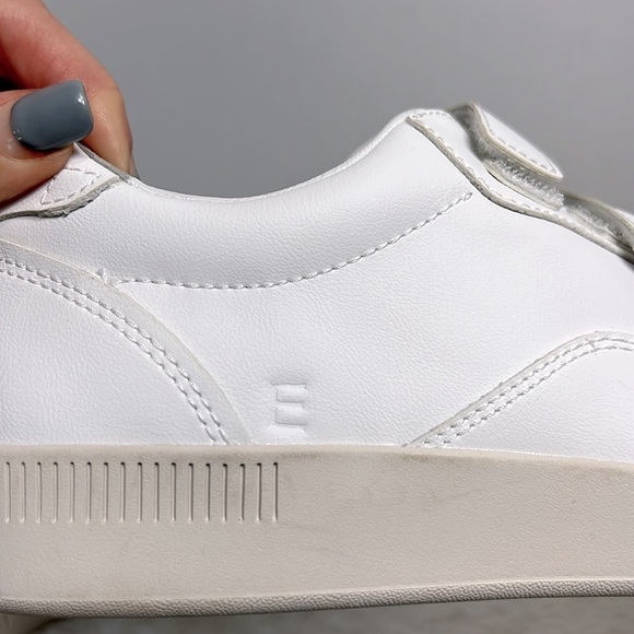 Everlane ReLeather Court Sneaker Velcro size F11 M9 - Picture 6 of 14
